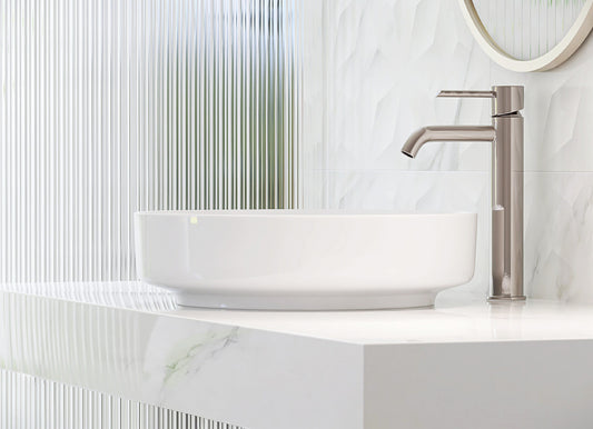 Moderne Badezimmerfensterfolie mit Sichtschutz für Wohnraum und Privatsphäre